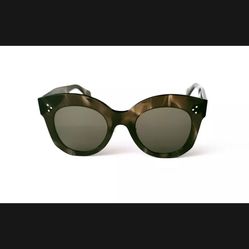 New Celine 14443/S Chris sunglasses 07B2K Bark / Smoke lenses size 50 