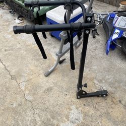 2 Bicycle Hitch Mounted Bike Rack Carrier