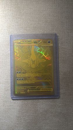 Pokémon pitch black gold mega darkrai ex 120/84