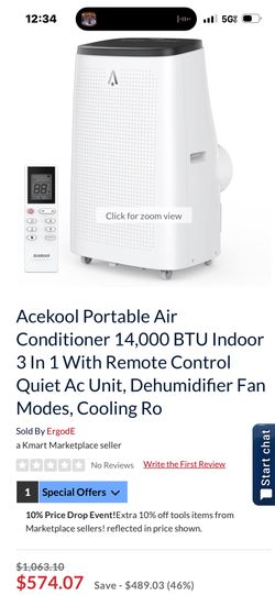 New Portable AC