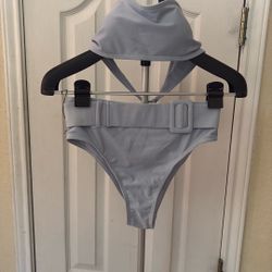 two piece bathing suit 