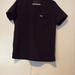 Black scrub Top
