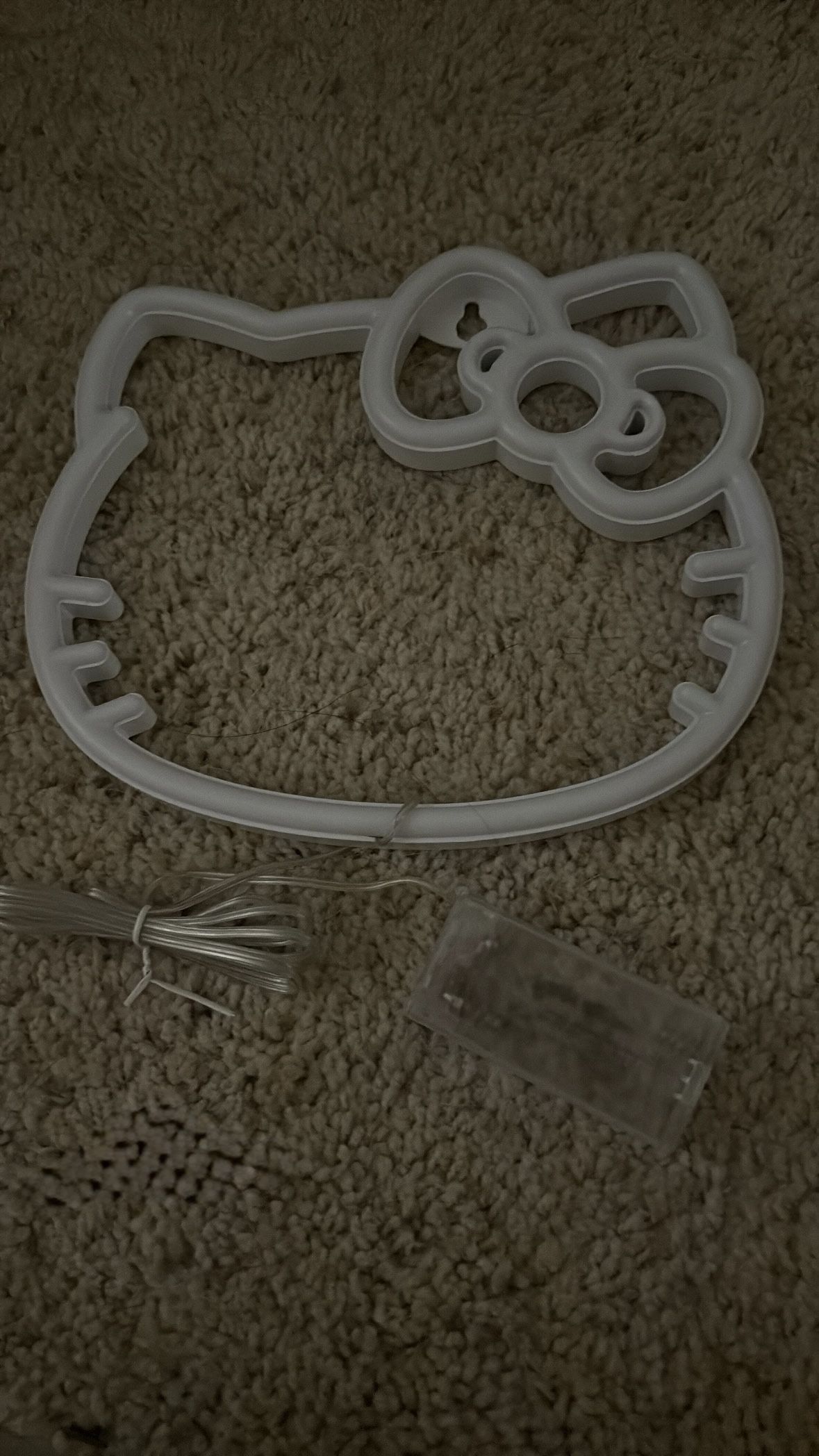 led hello kitty wall decor