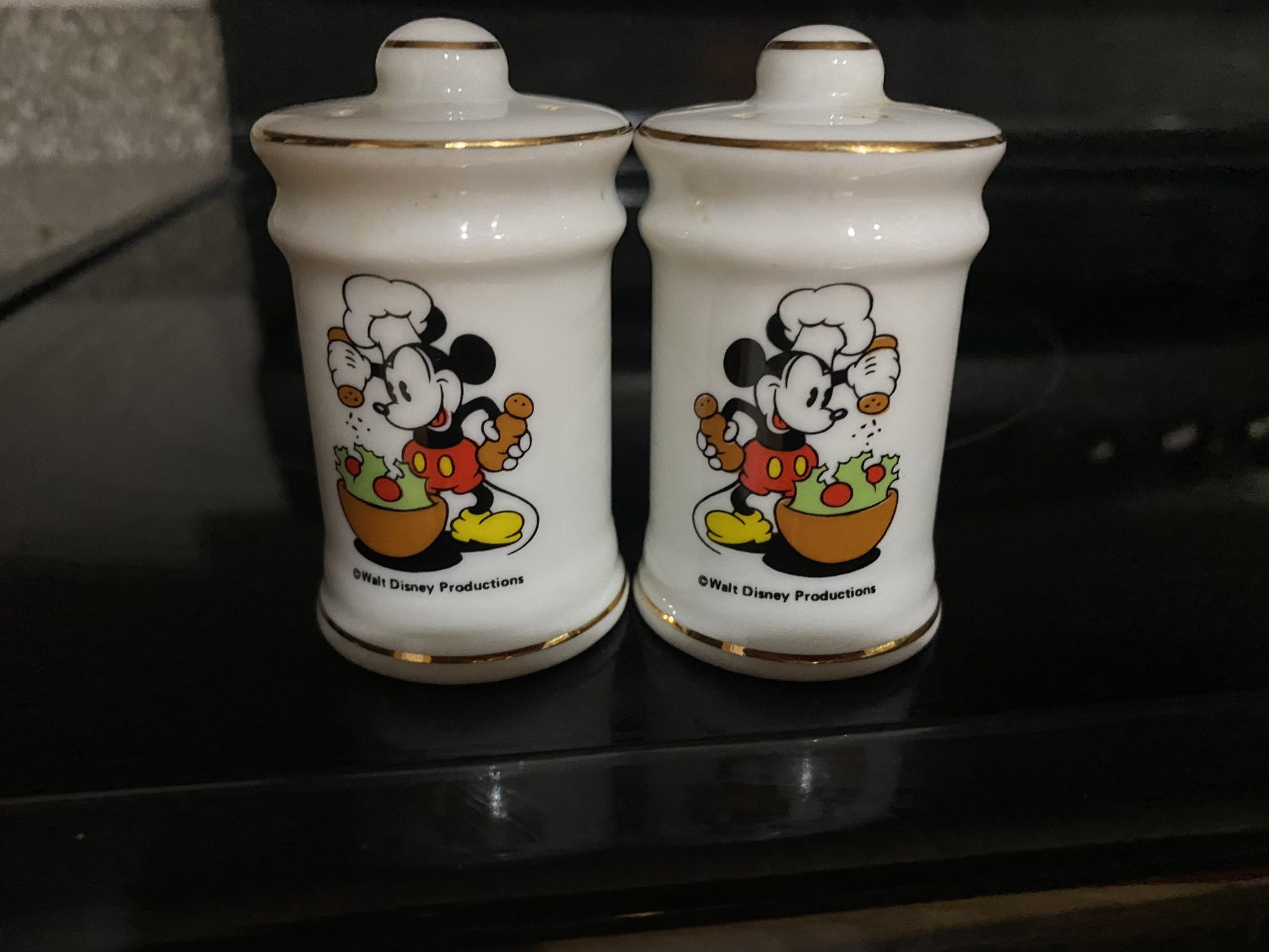Disney Salt And Pepper Shakers