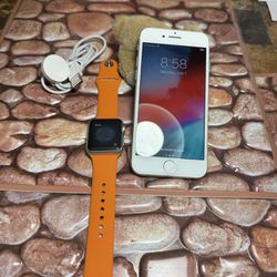 Apple Iphone 7 + Apple Watch 7000 (read)