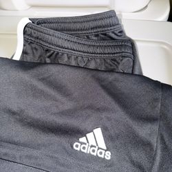 Authentic Adidas Men’s Core Performance Training Shorts – Black/White – Size Large