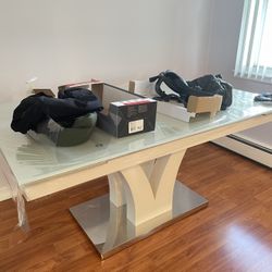 Glass Dining Table