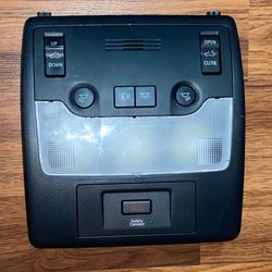 2014-2017 Lexus IS Sun Roof Console