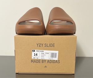 New DS Adidas Yeezy FlaxSlides Sz 14
