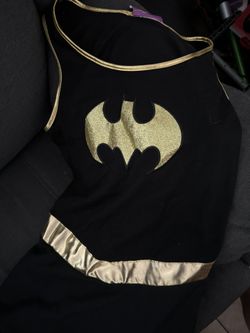 Girls Bat Girl (no Cape) Size M