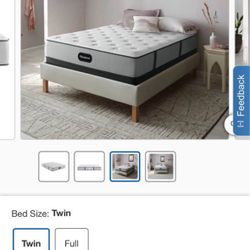 Beauty rest 12” Twin Mattress