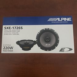 Alpine 6.5 2way Voice Speakers