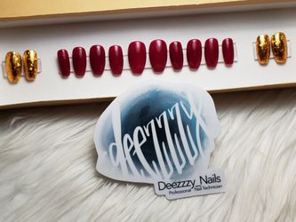 New press on nail set of 14 size xsmall