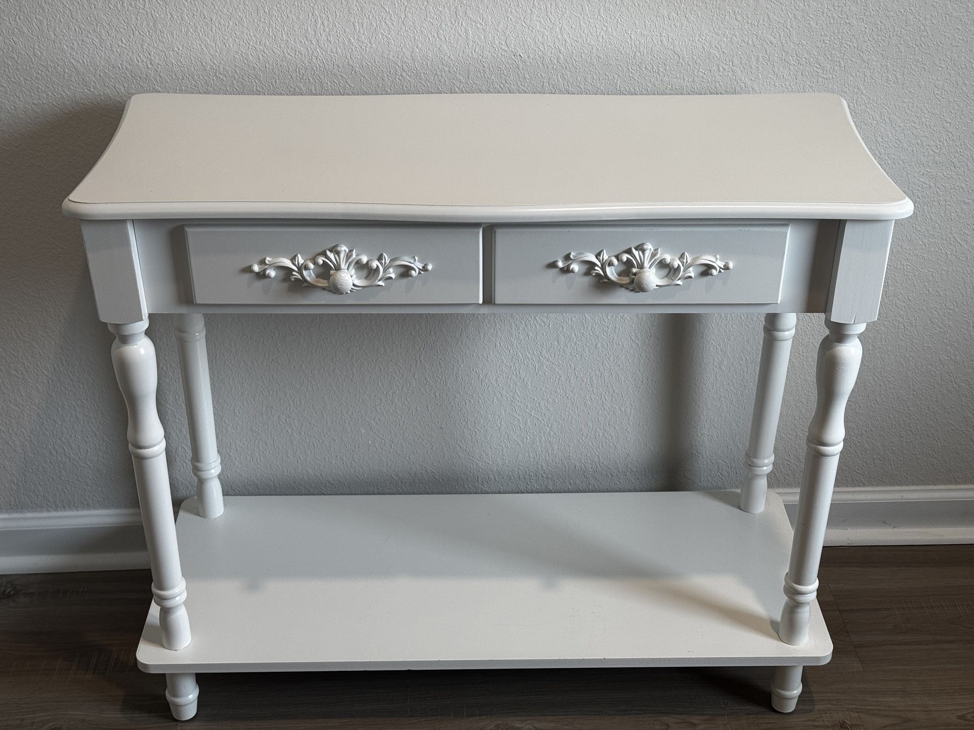 White Console Table