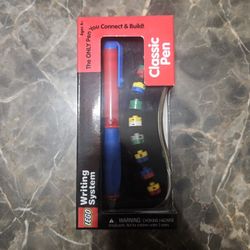 LEGO WRITING SYSTEM PEN #1515 CLASSIC PEN 2000 NEW UNOPENED PACKAGE
