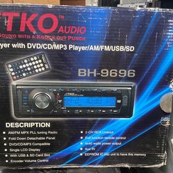 TKO audio DVD/CD/MP3  Multimedia Player 