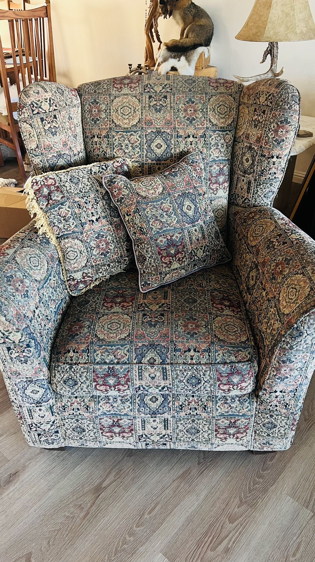 Upholstered Chair $25