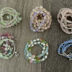 Brand New Cute Glass Bead Bracelets