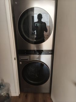 LG WashTower Stacked Washer and Dryer