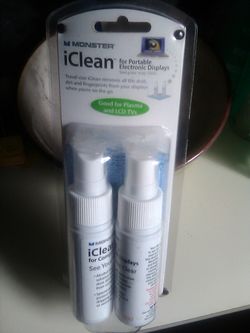 I Clean, $11.00, for portable electronic display