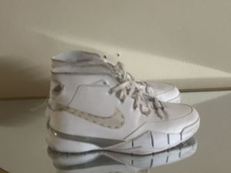 NIKE KOBE 1 NCXL "NOISE CANCELLING PACK" WHITE-WHITE Size 11.5