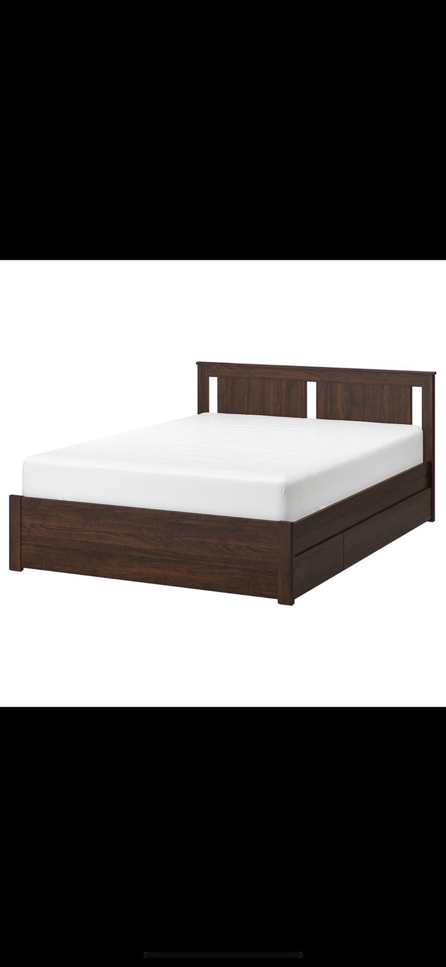 IKEA Full Size Bed Frame with storage for Sale in Escondido, CA OfferUp