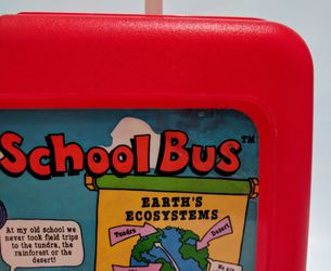 RARE 1994 Vintage Scholastic's THE MAGIC SCHOOL BUS Plastic Lunch Box by  Thermos for Sale in Pittsburgh, PA - OfferUp