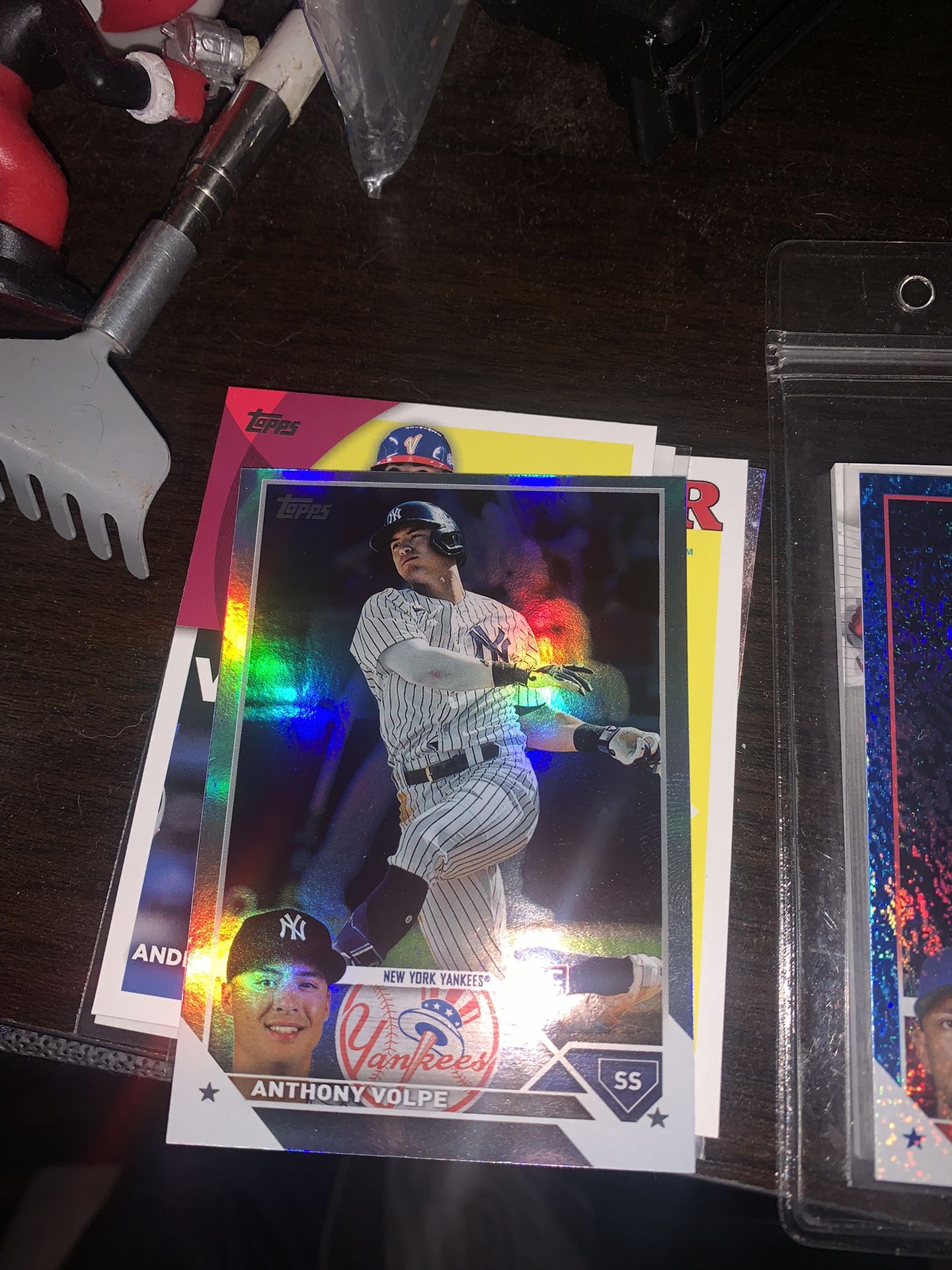 Anthony Volpe Topps Rookie Card Rainbow Foil