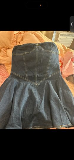 Denim dress