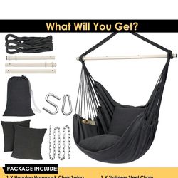 💯 Hammock Hanging chair swing seat