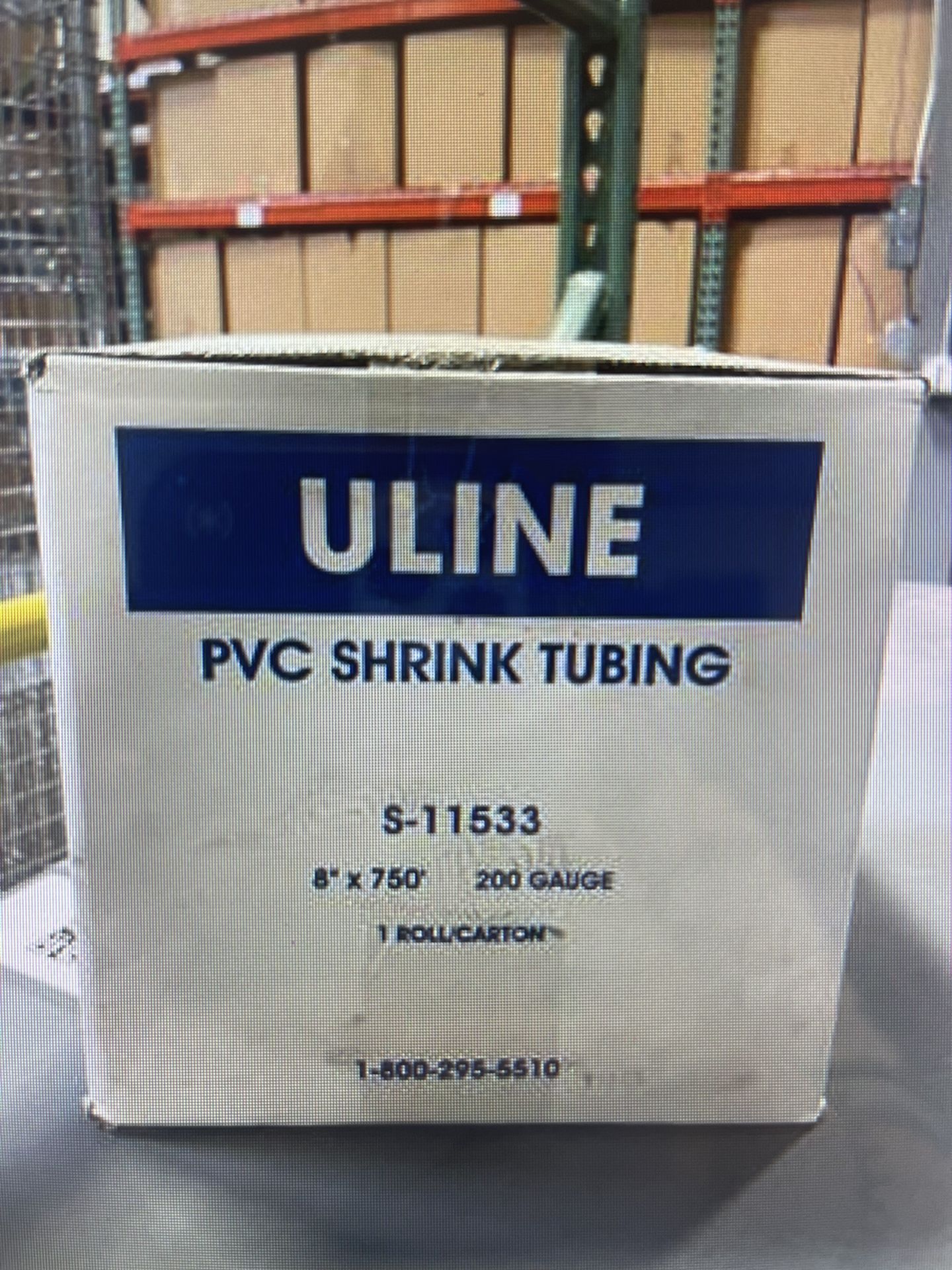 ULINE PVC Shrink Tubing S-11533