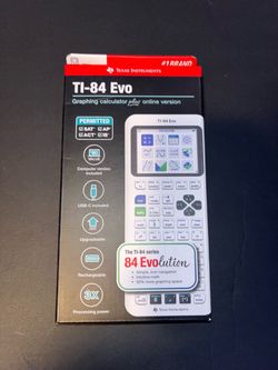 TI-84 Evo Graphing Calculator