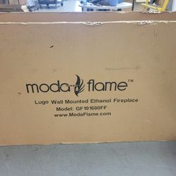 Lugo Wall Mounted Ethanol Fireplace
