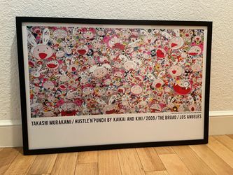 Takashi Murakami Poster - Hustle ‘N’ Punch by Kaikai and Kiki