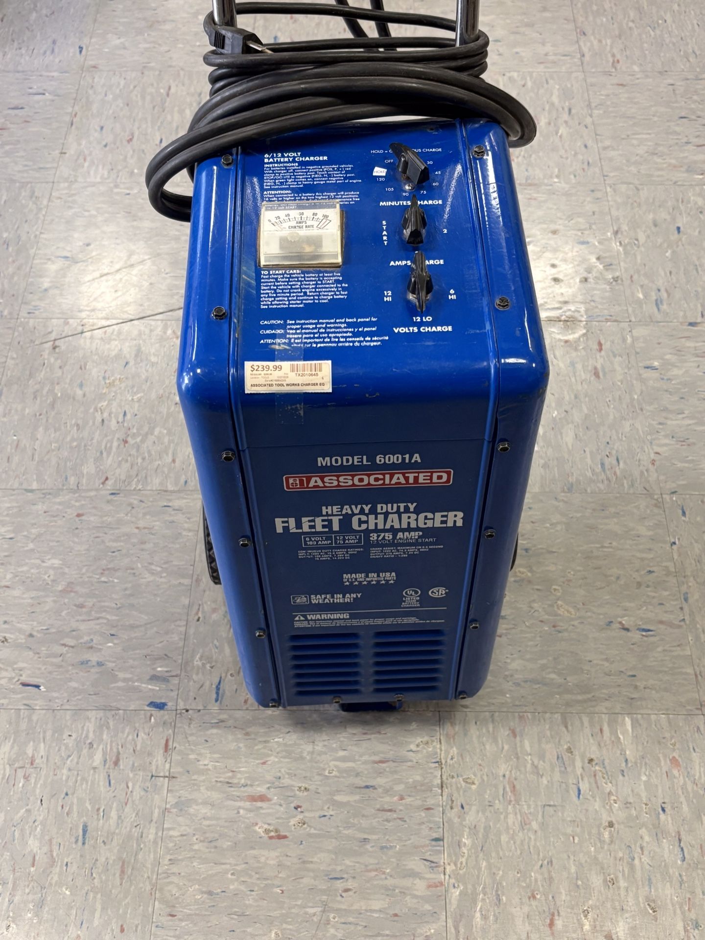 Associated 6001a Battery Charger