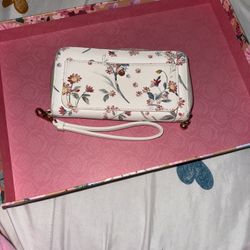 Floral White Women's Wallet