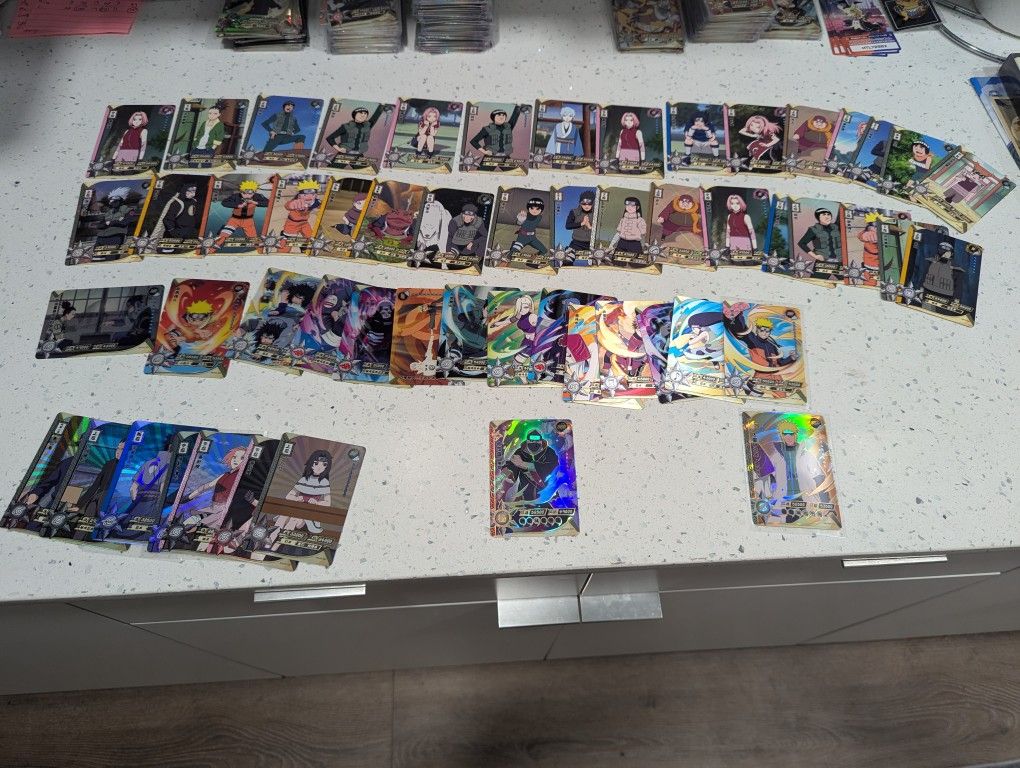 Naruto Kayou Cards Lot