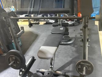 Adjustable Weight Bench with Leg Extension