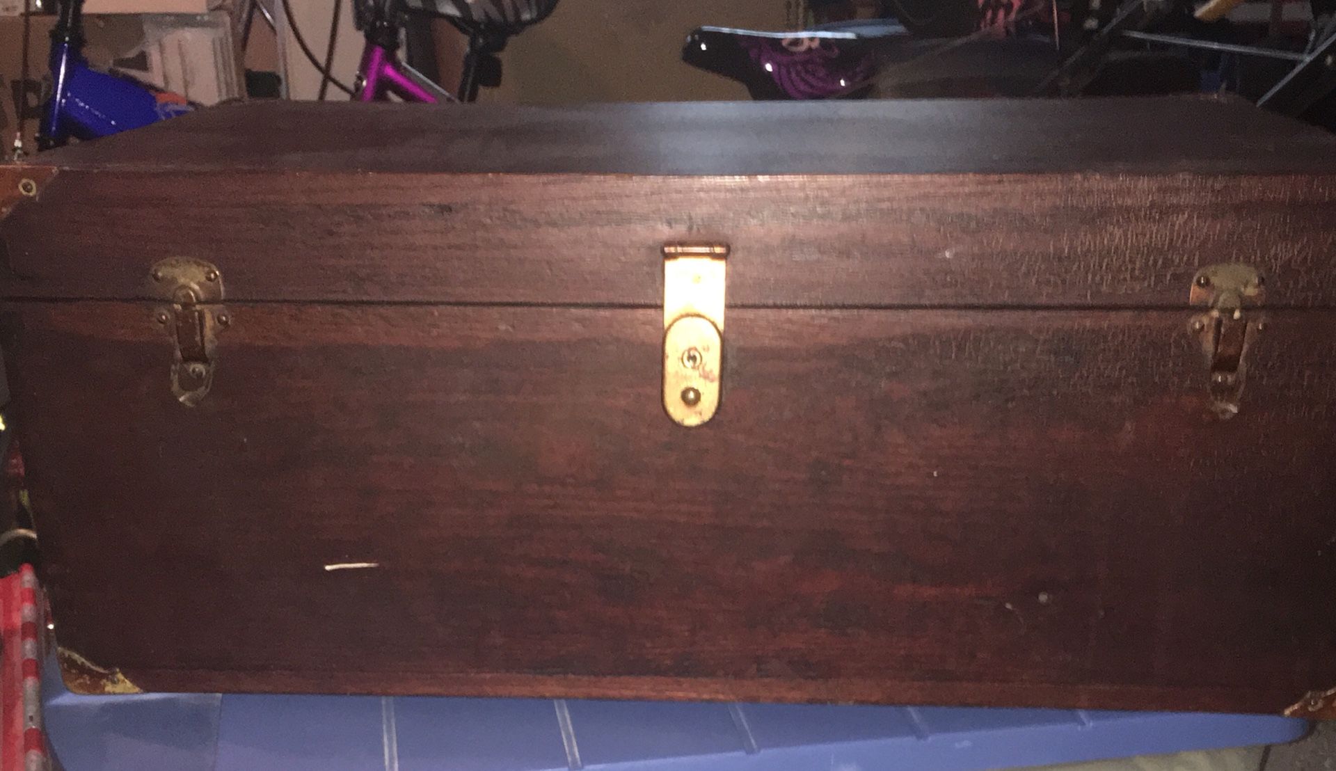 1918 World War One Army Footlocker