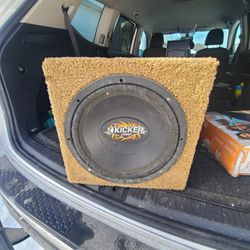 Kicker comp  subwoofer