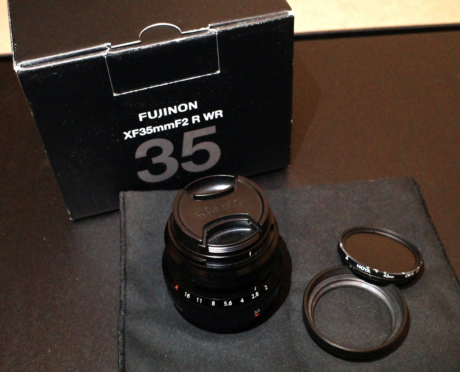 Fujifilm 35mm f/2 WR Lens (inc. CPL filter)