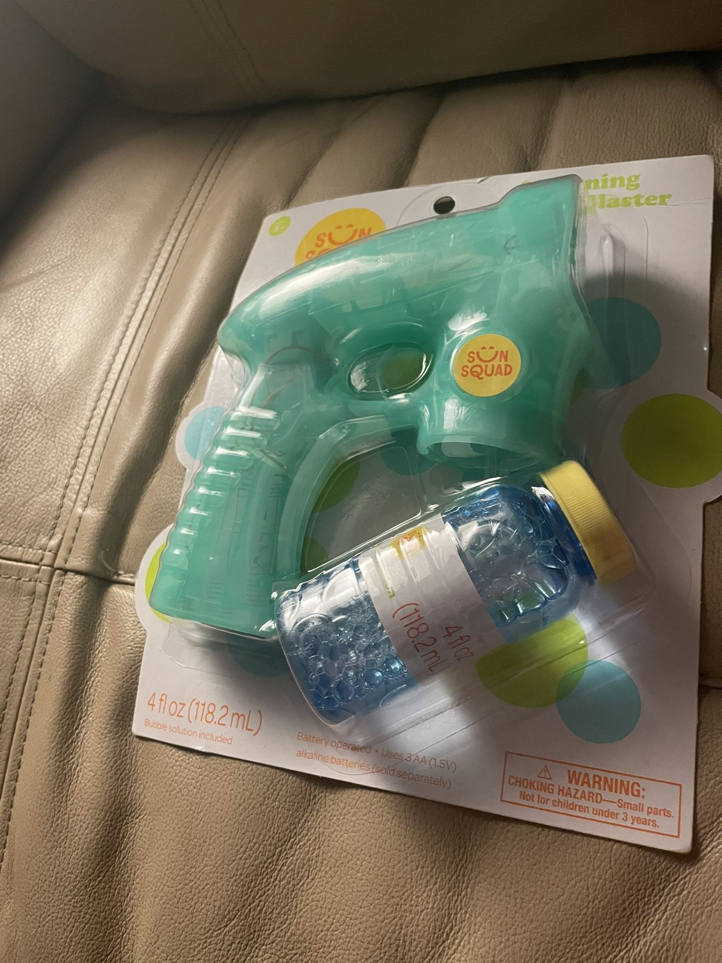 Lightning Bubble Blaster Toy Shooter Fun Outdoor Playtime Kids NWT Exciting Play