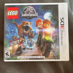 NINTENDO 3DS JURASSIC WORLD GAME LIKE NEW WITH BOX