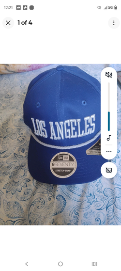 Los Angeles Dodgers New Era Hat Cap Snapback Rope