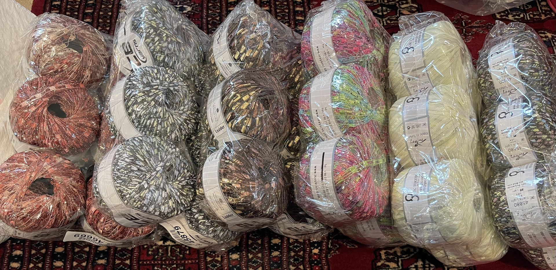 Yarns For Scarf And Jewelry And More