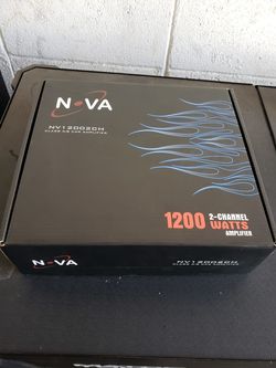 Nova amplifier 1,200 what