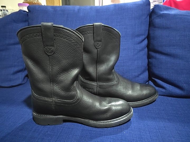 ARIAT Sierra Work Boot, No Steel Toe, Black Western Mens Size 13 D ASTM- F 2892 18EH