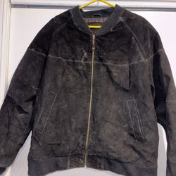 Suede Leather Men’s Xl Jacket 