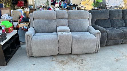 Recliner couch.