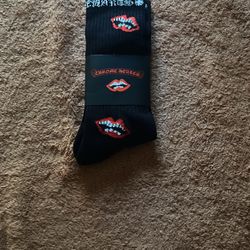 chrome heart sock
